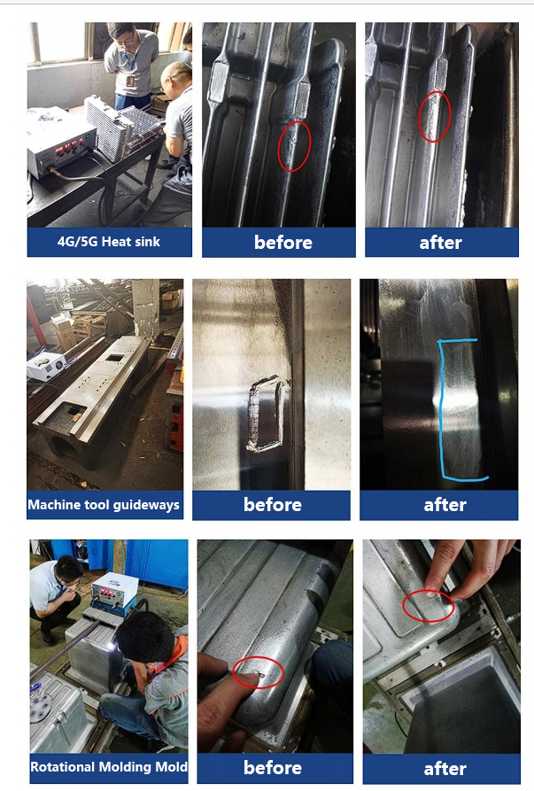 Intelligent EDM cladding repair machine