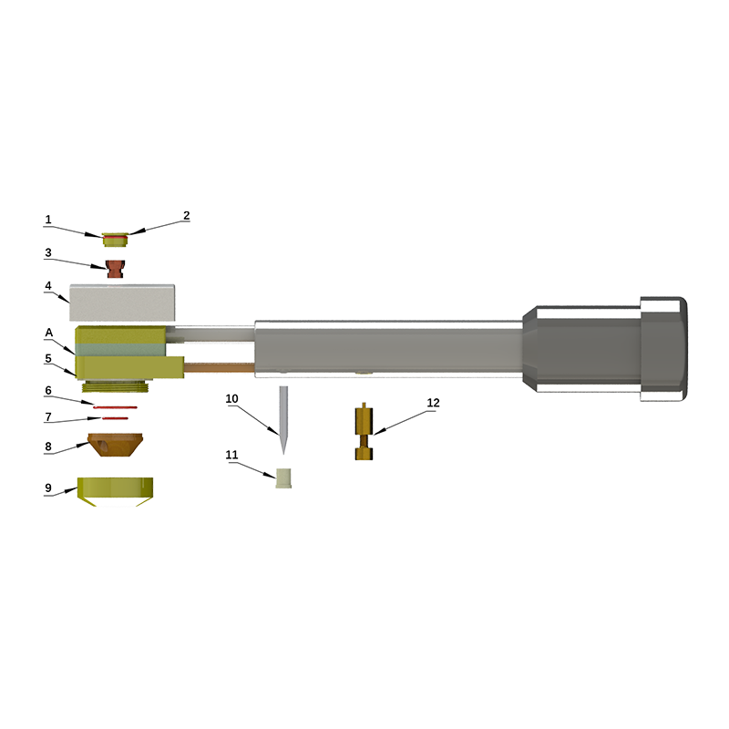 Plasma Bore Welding Torch DNPT30018-HQ 4