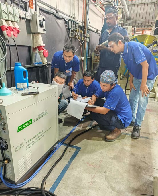 Shanghai Duomu Industrial Co., Ltd. automated cladding equipment successfully delivered to Malaysia