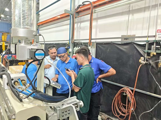 Shanghai Duomu Industrial Co., Ltd. automated cladding equipment successfully delivered to Malaysia