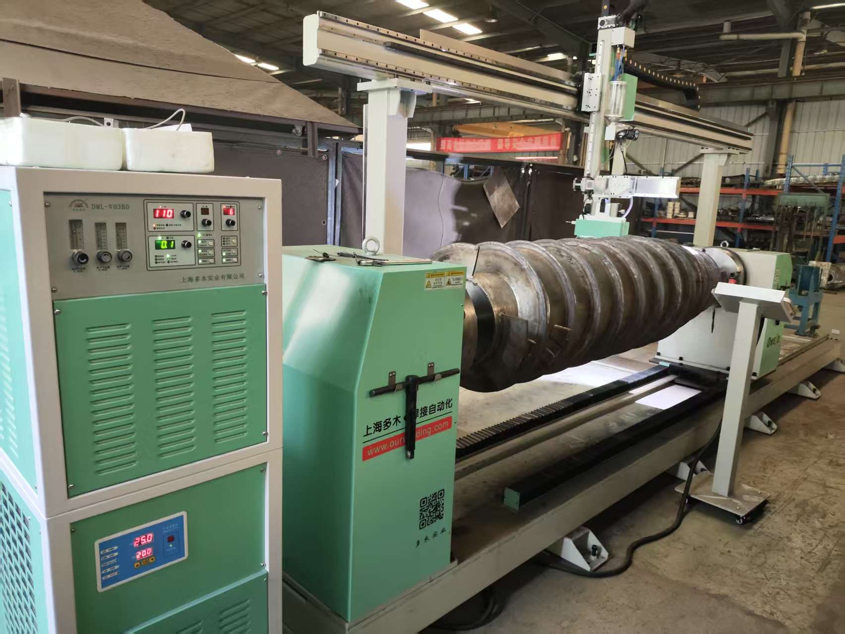 PTA welding machine for Screw Blades