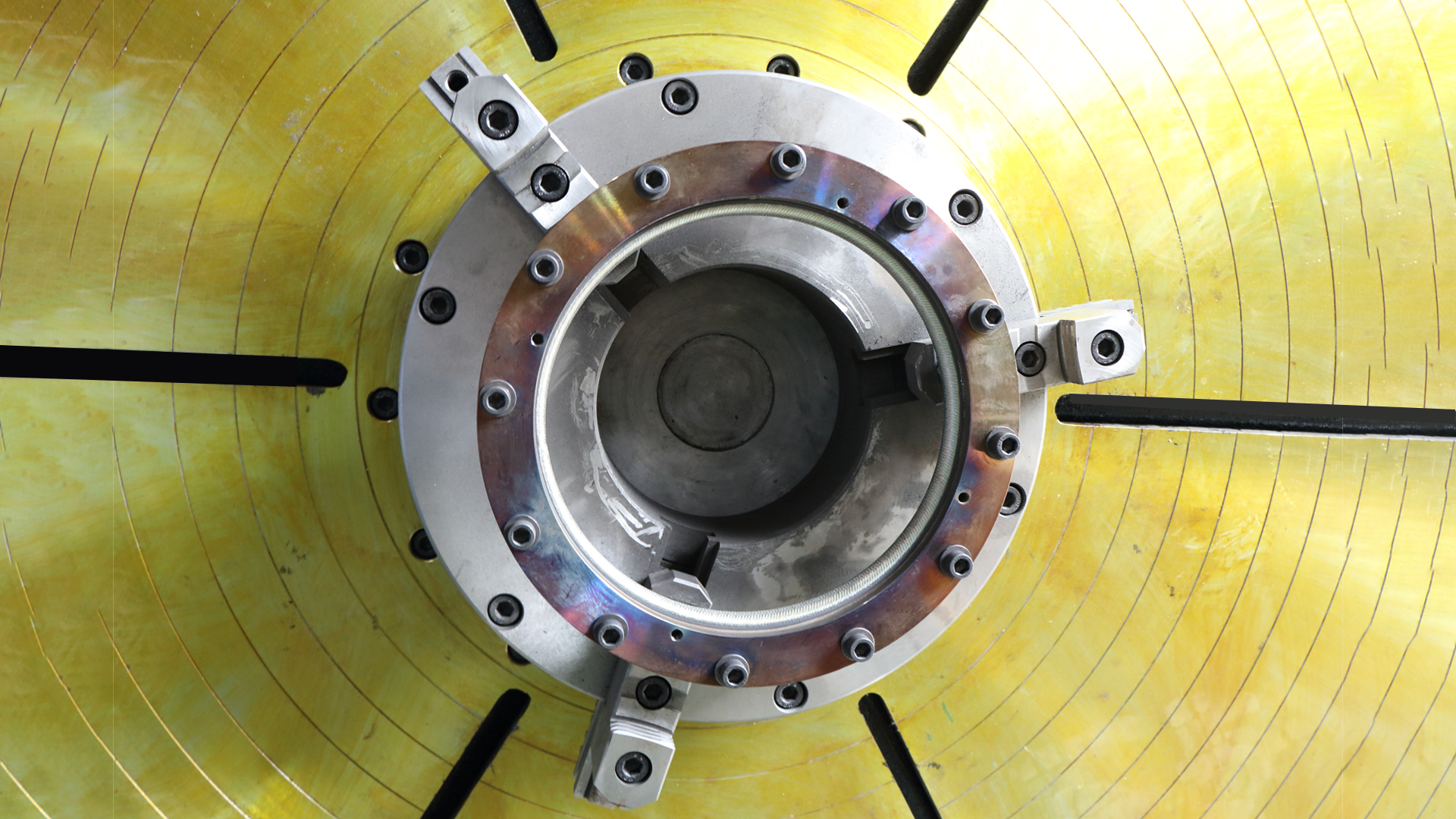 Restoring triple eccentric valves with Plasma transfer arc welding(PTAW)