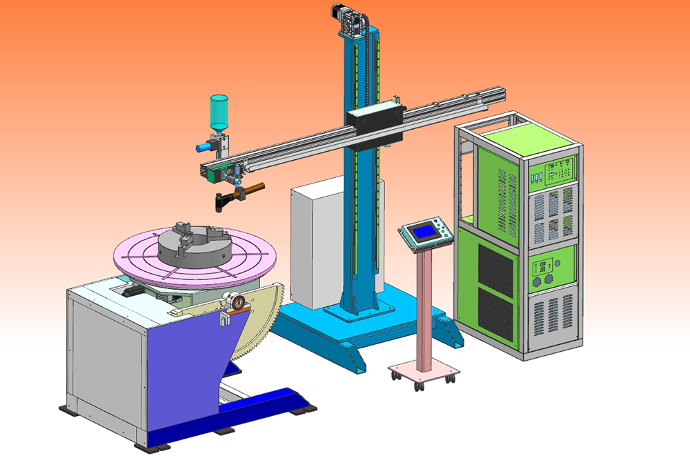 Columna et operator glutino boom