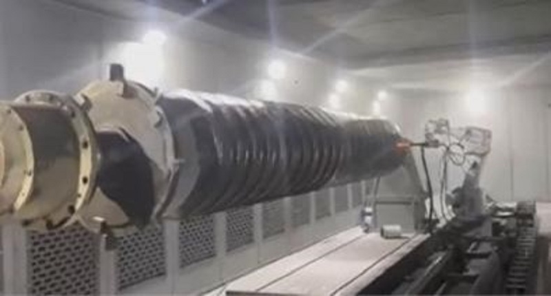 Высокоскоростное газопламенное напыление валов и роликов
