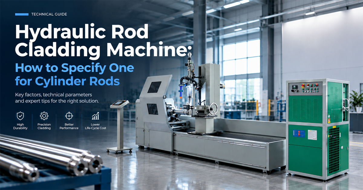 DYY-LC501 hydraulic rod cladding machine for hydraulic cylinder rod cladding