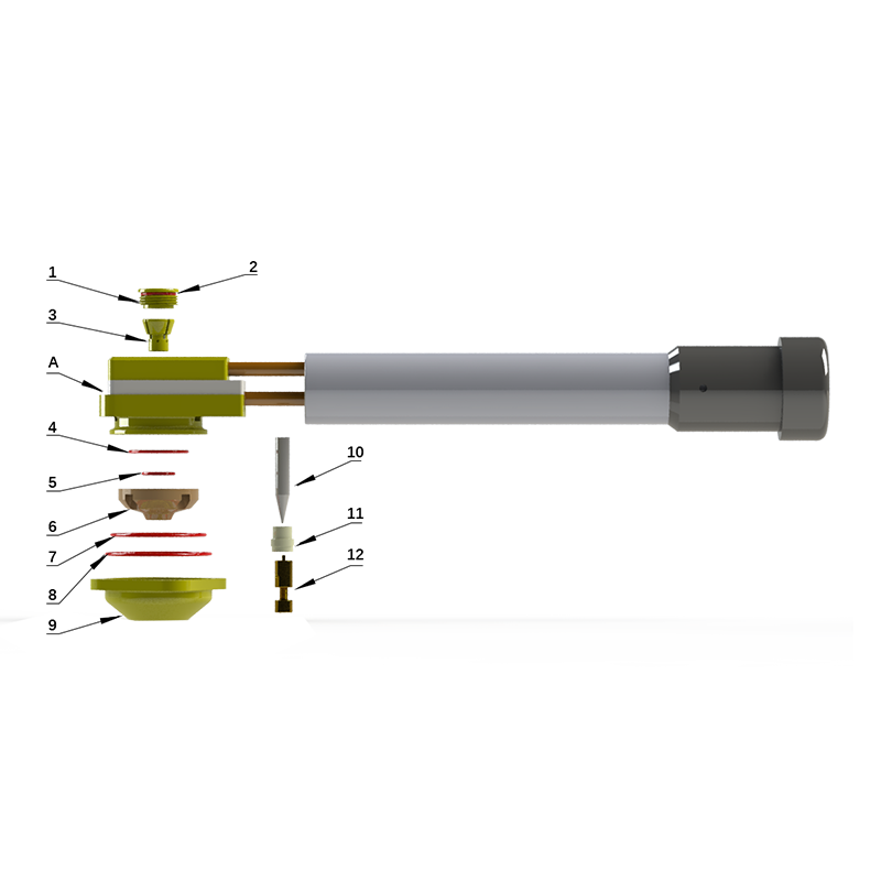 Plasma Bore Welding Torch DNPT50019-HQ 4