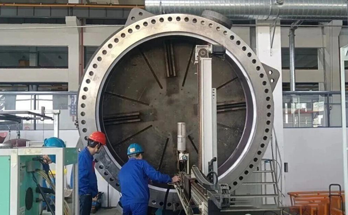 Plasma Powder Cladding for Large-Diameter Triple Offset Butterfly Valves-2