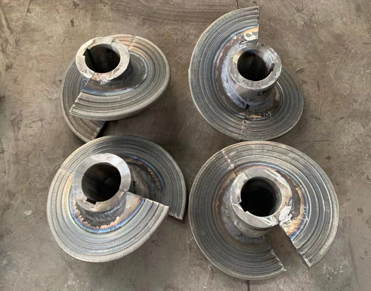 Screw Flight Restoration & Reinforcement