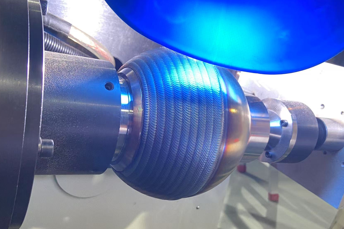 Cobalt alloy overlay deposited on ball valve sphere and seat ring