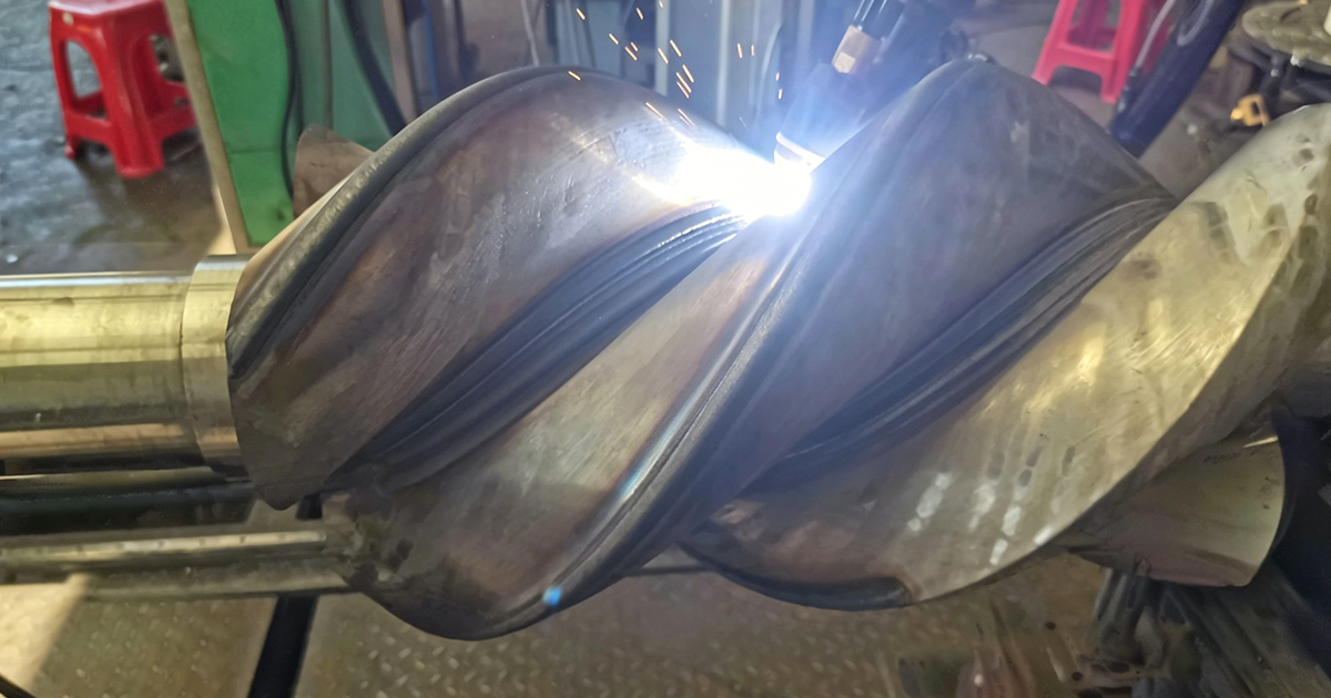 PTA hardfacing process diagram plasma arc powder welding