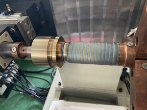 PTA welding reinforced valve stem surface for corrosion resistance