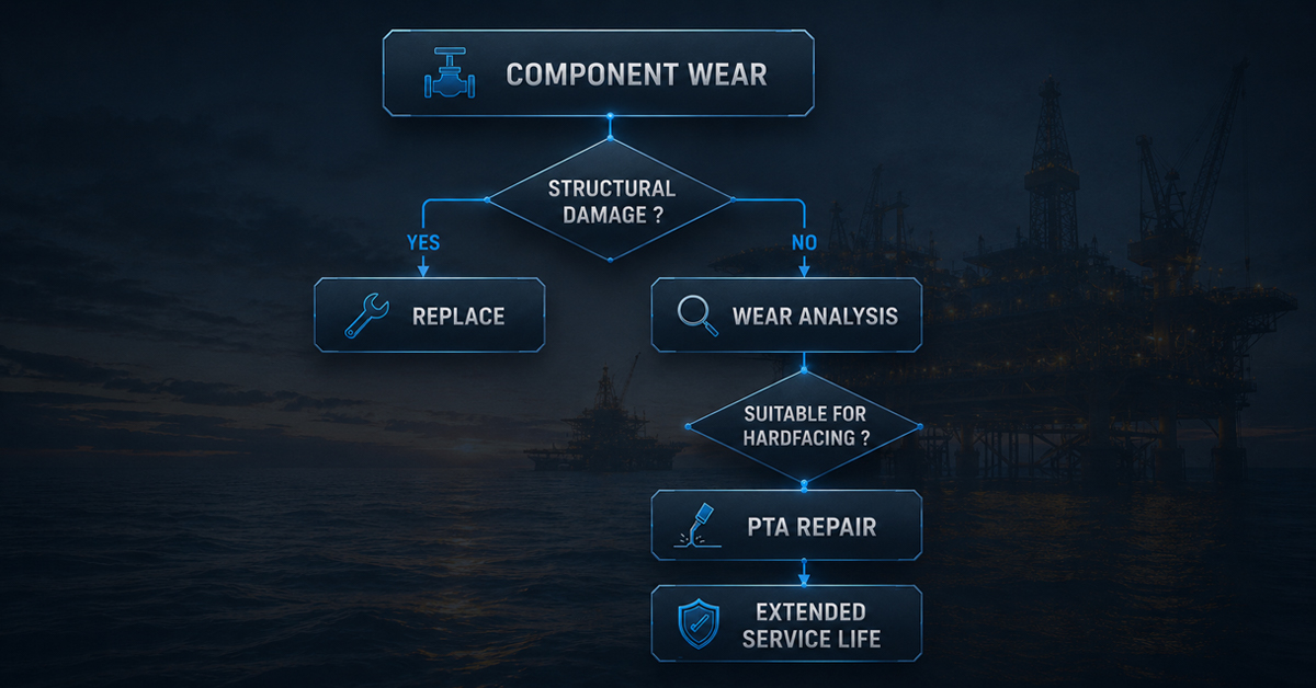 Four Questions Before Choosing Hardfacing Repair