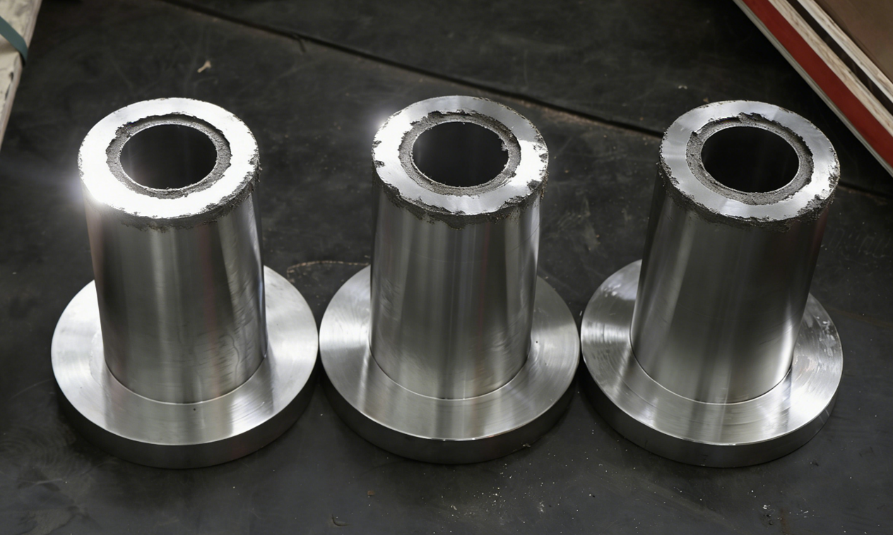 Valve core showing surface corrosion and erosion damage in harsh media