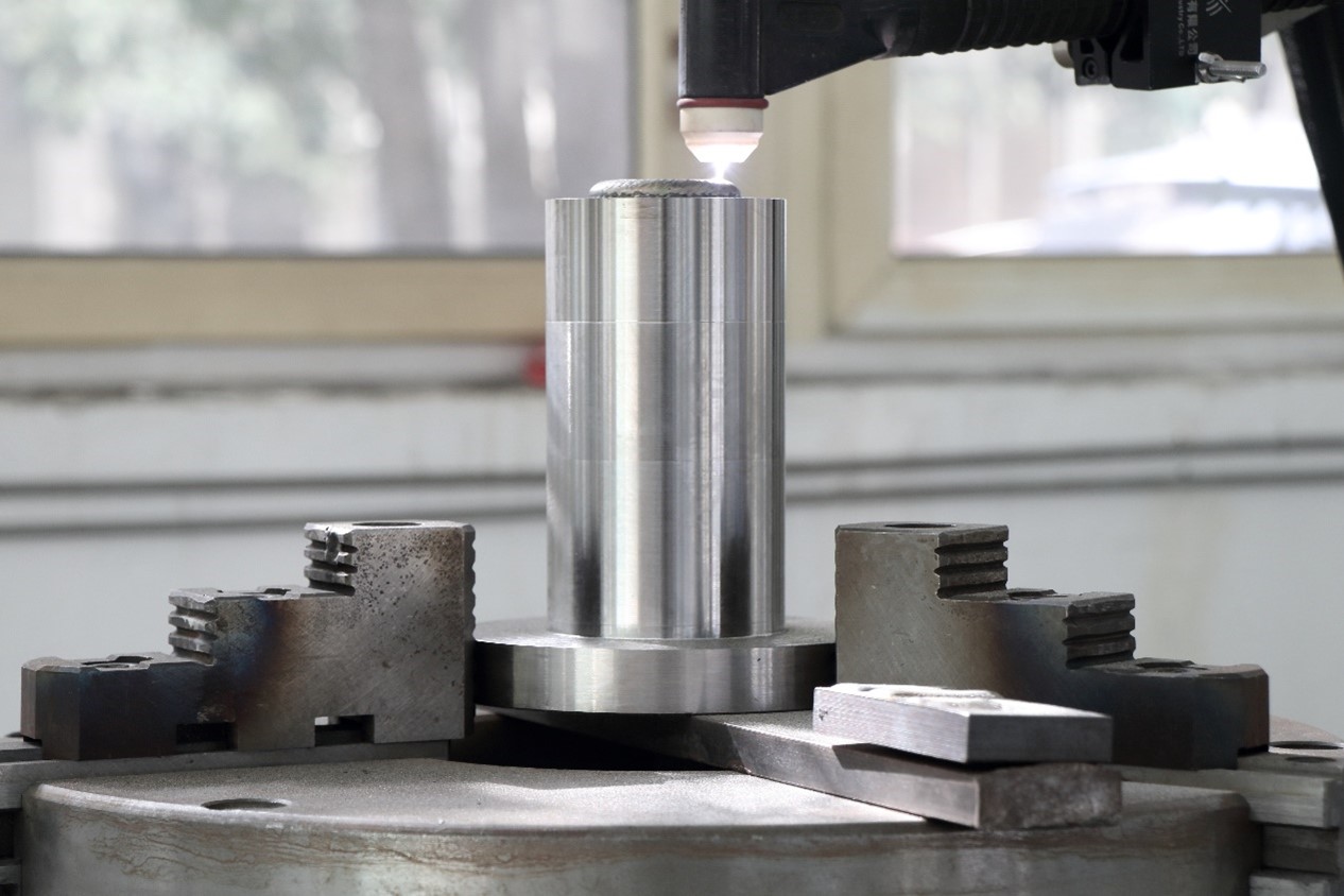 PTA hardfacing applied to valve core critical areas